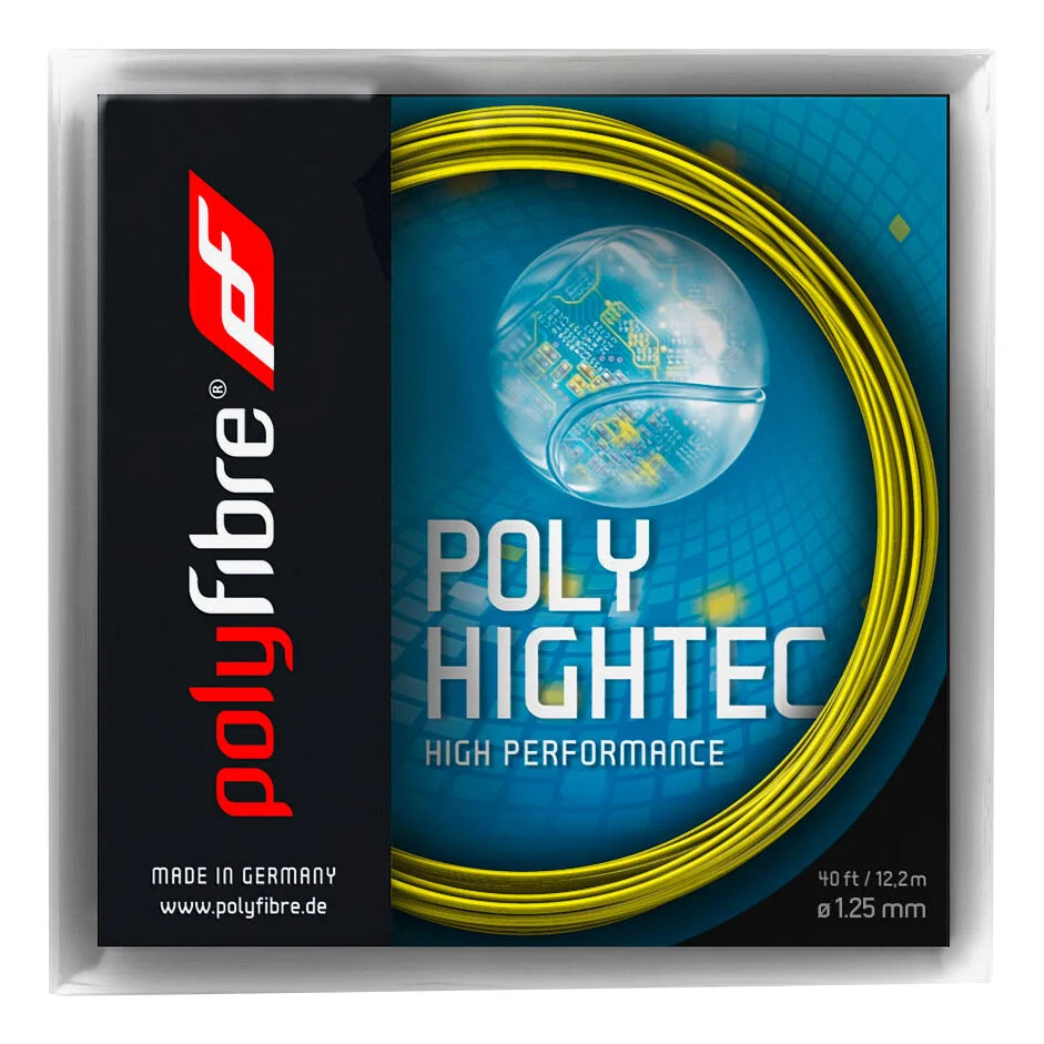 Polyfibre Poly Hightec Cordage En Garniture 12,2m - Jaune