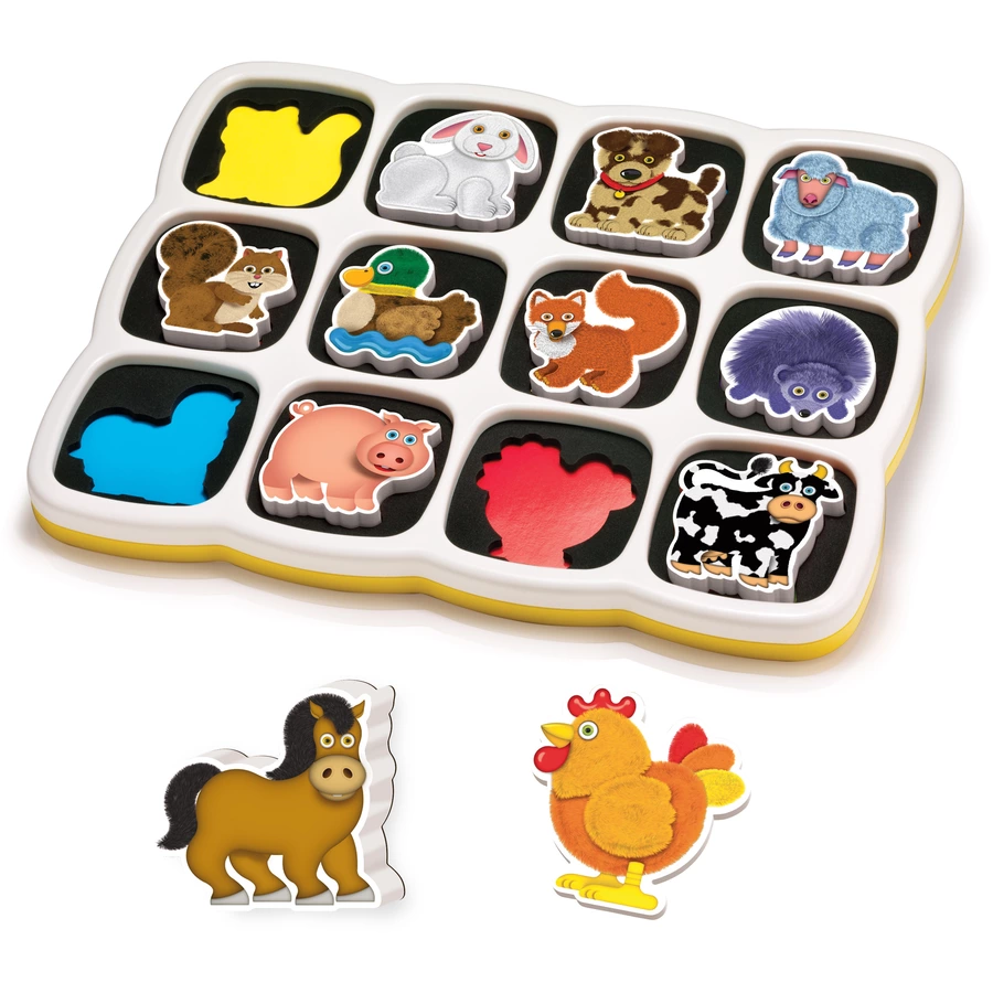 Quercetti Magnetisches Puzzle: Bauernhof
