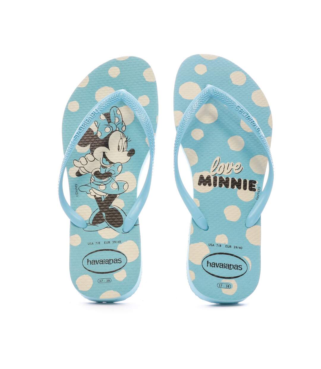Tongs Bleu Femme Havaianas Slim Disney