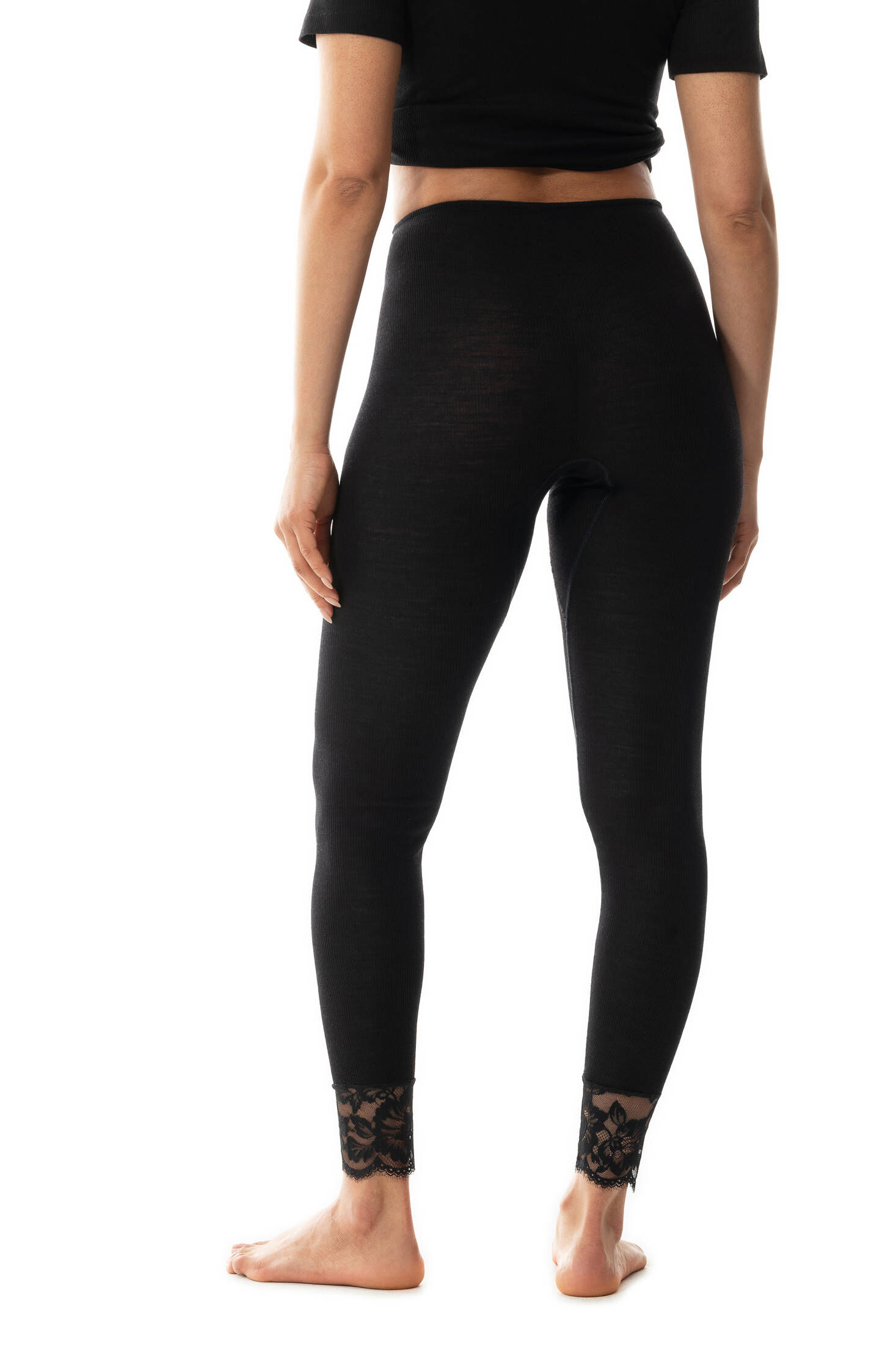 mey| Damen Leggings Serie Wool Love