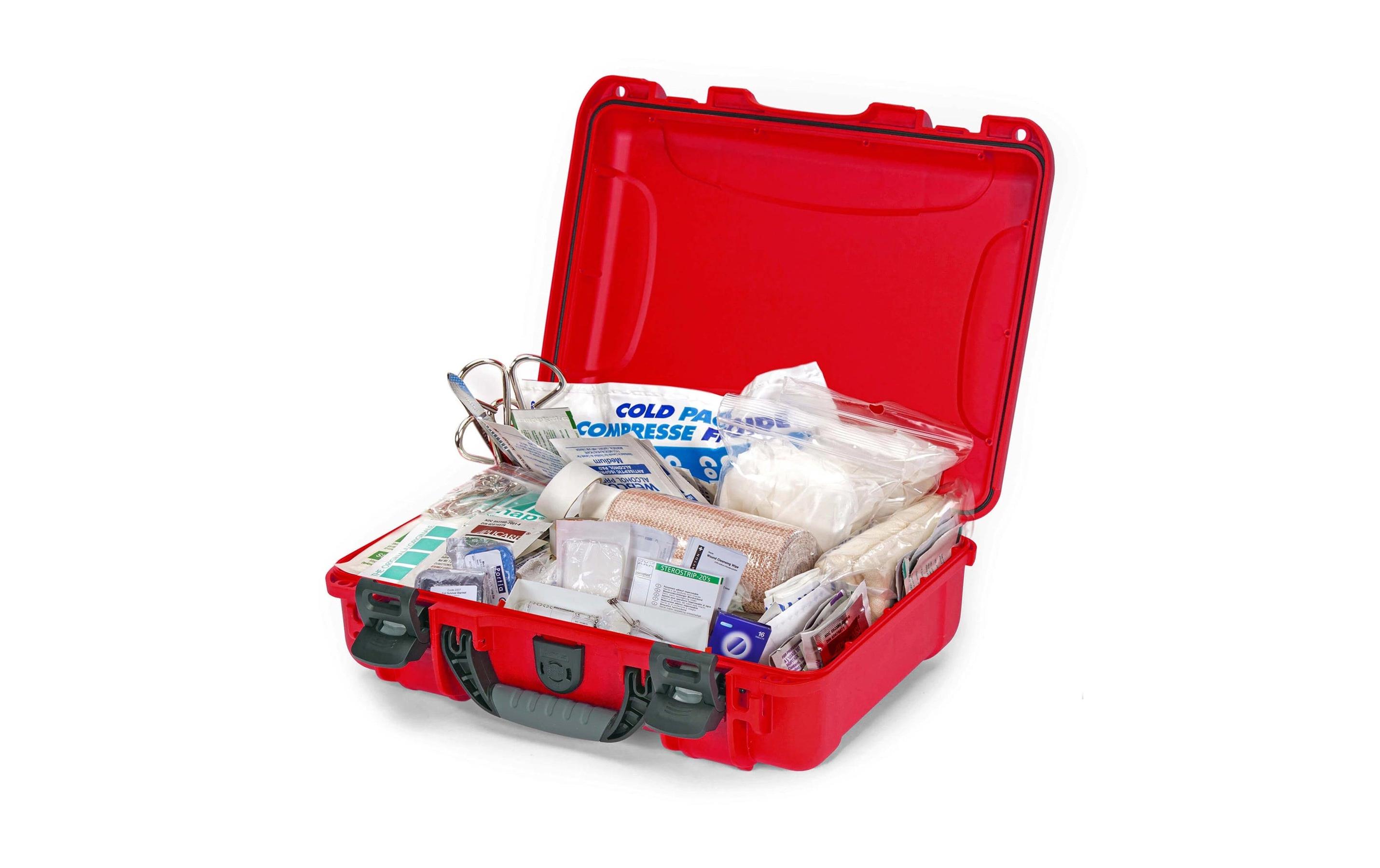 Kunststoffkoffer 910 Erste-Hilfe - leer<br>Leichter, wasserdichter und robuster Hartschalenkoffer