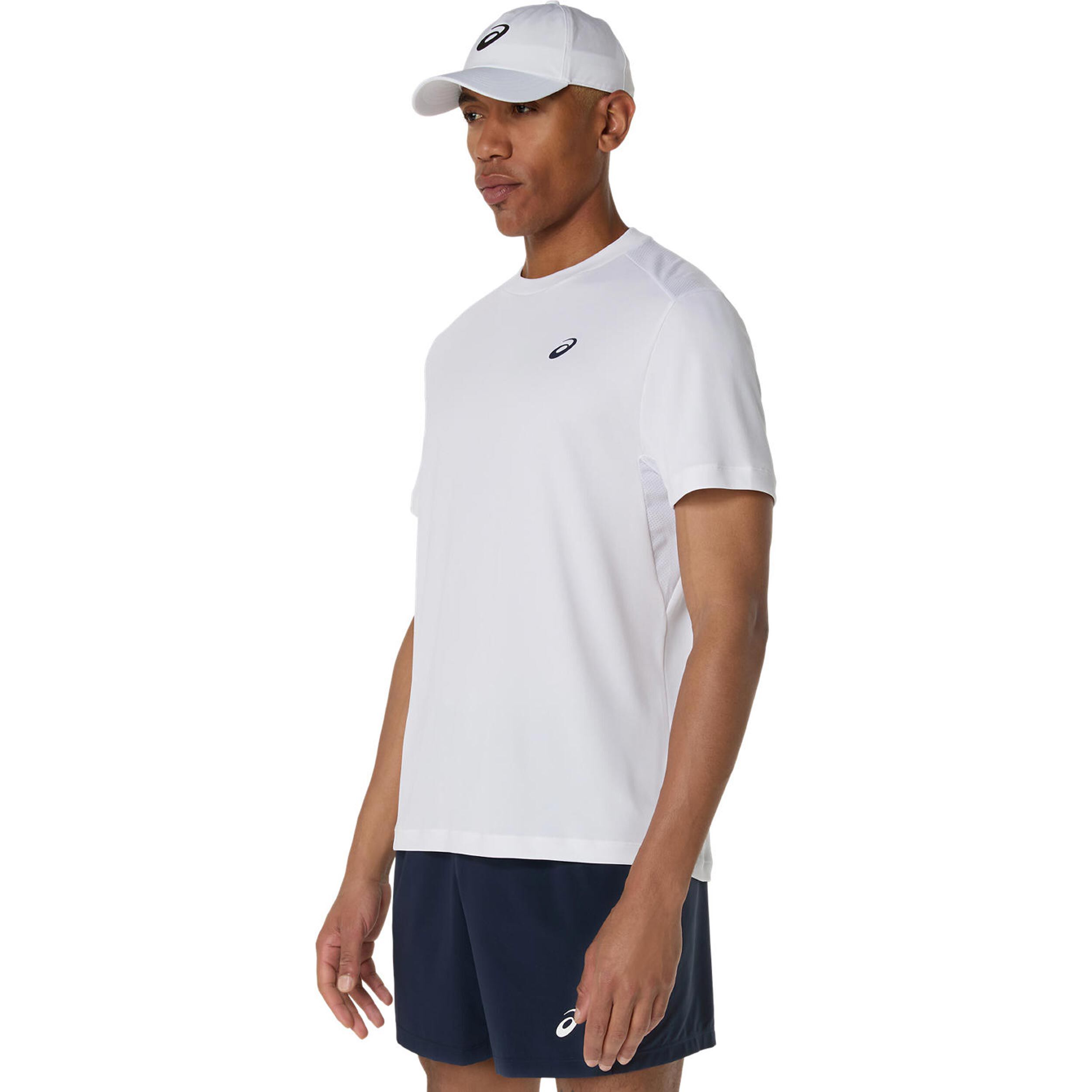 ASICS Court T-shirt Hommes - Blanc