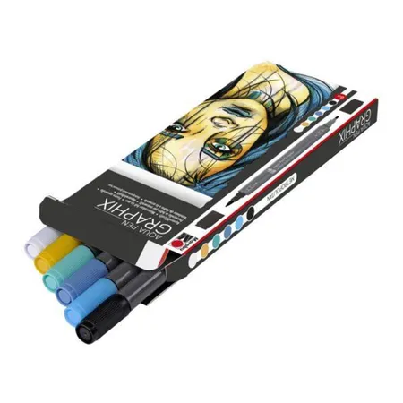 Marabu Aqua Pen, Metropolitan, 6-teilig