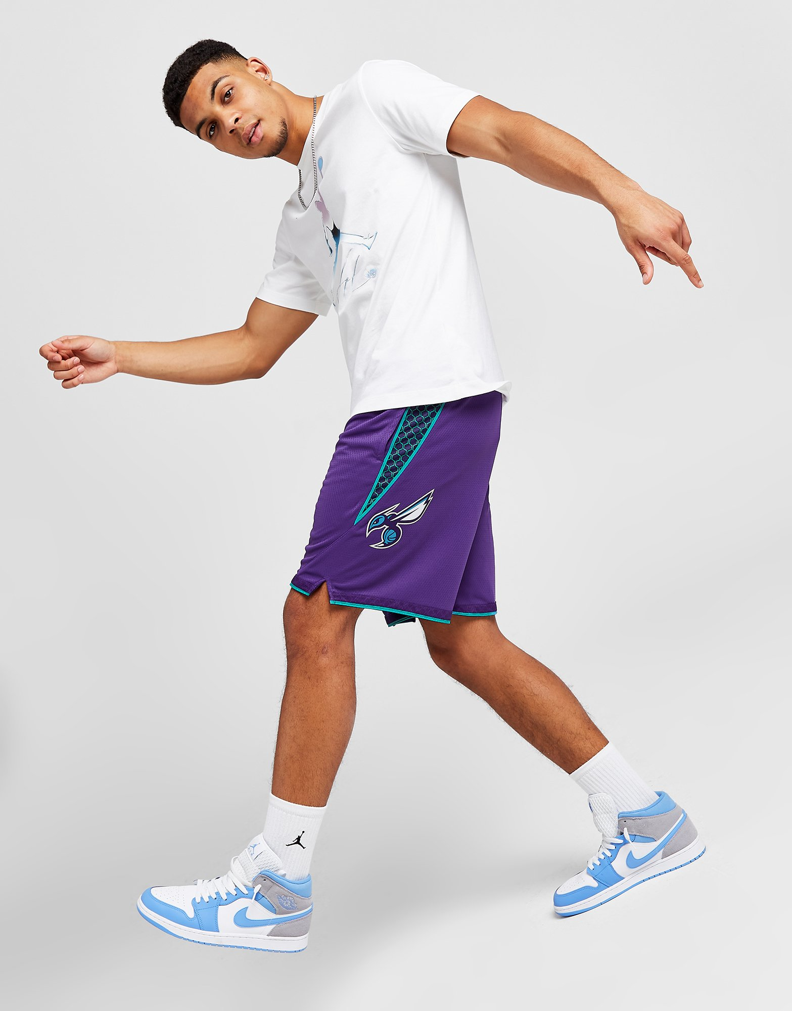 Jordan Short NBA Charlotte Hornets Swingman Homme
