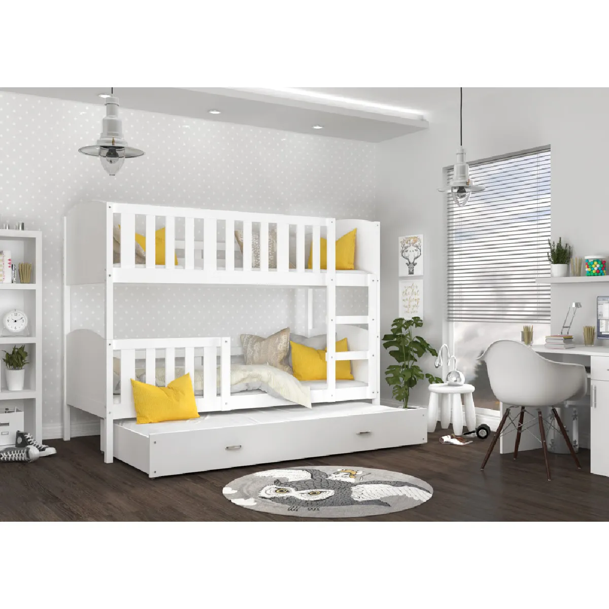 Kids Literie Tomy 90x190 - Blanc