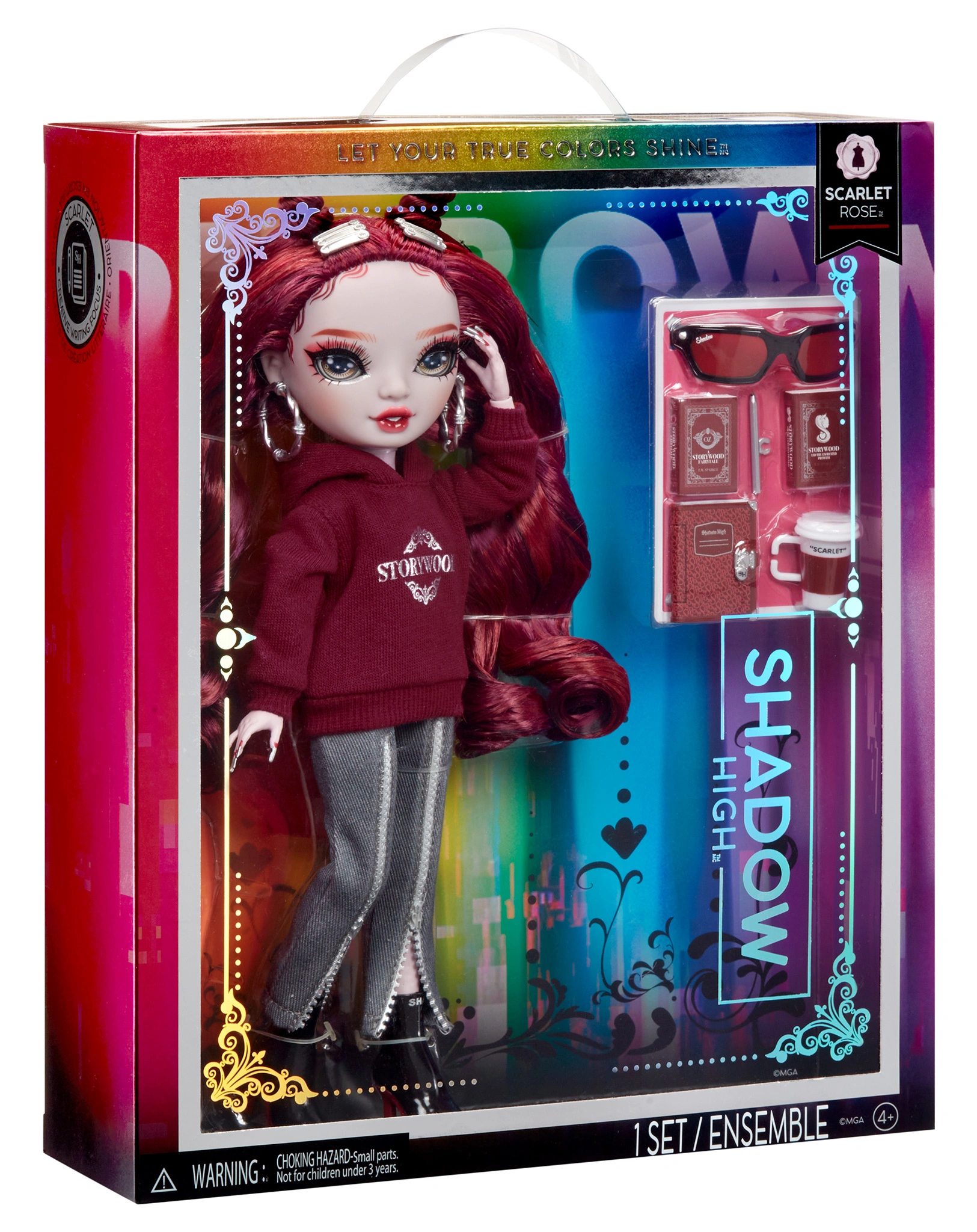 Fashionpuppe SHADOW HIGH - MAROON