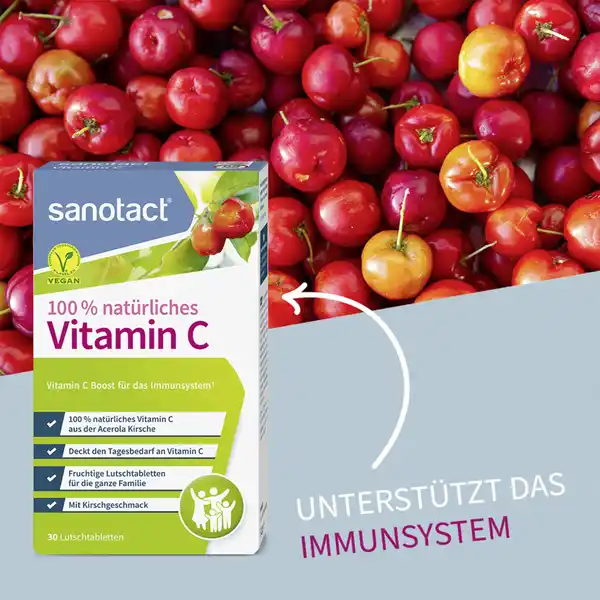 100 % natürliches Vitamin C Lutschtabletten