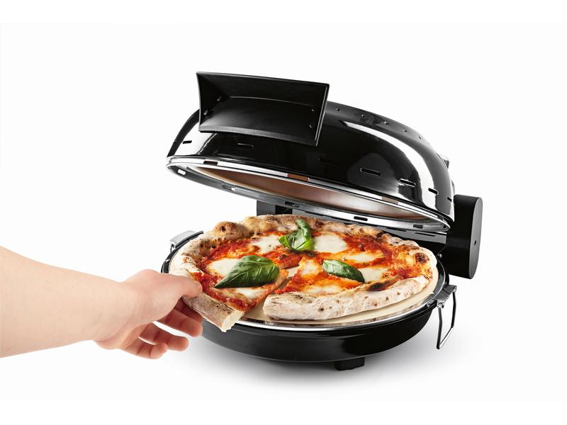 GOURMETmaxx Pizzaofen Ø 30 cm, Schwarz Pizza-Maker