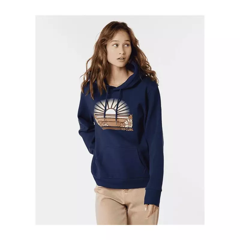 Sweat femme RIPCURL Sunrise Session Fleece Navy