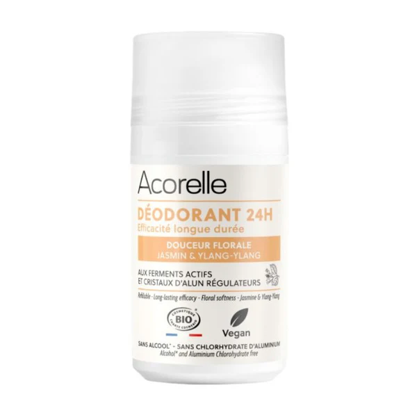 Acorelle Déodorant Roll-on 24h - Douceur Florale 50ml