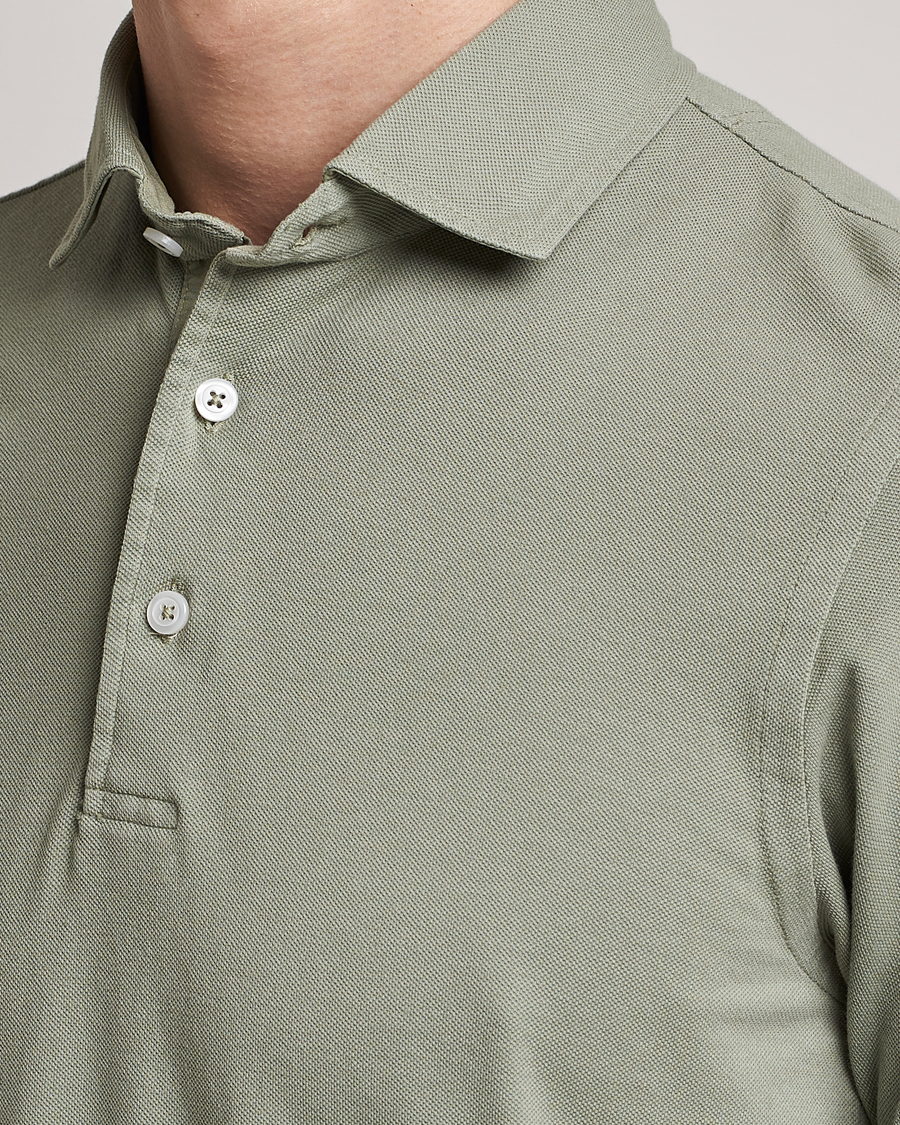 Gran Sasso Washed Polo Green