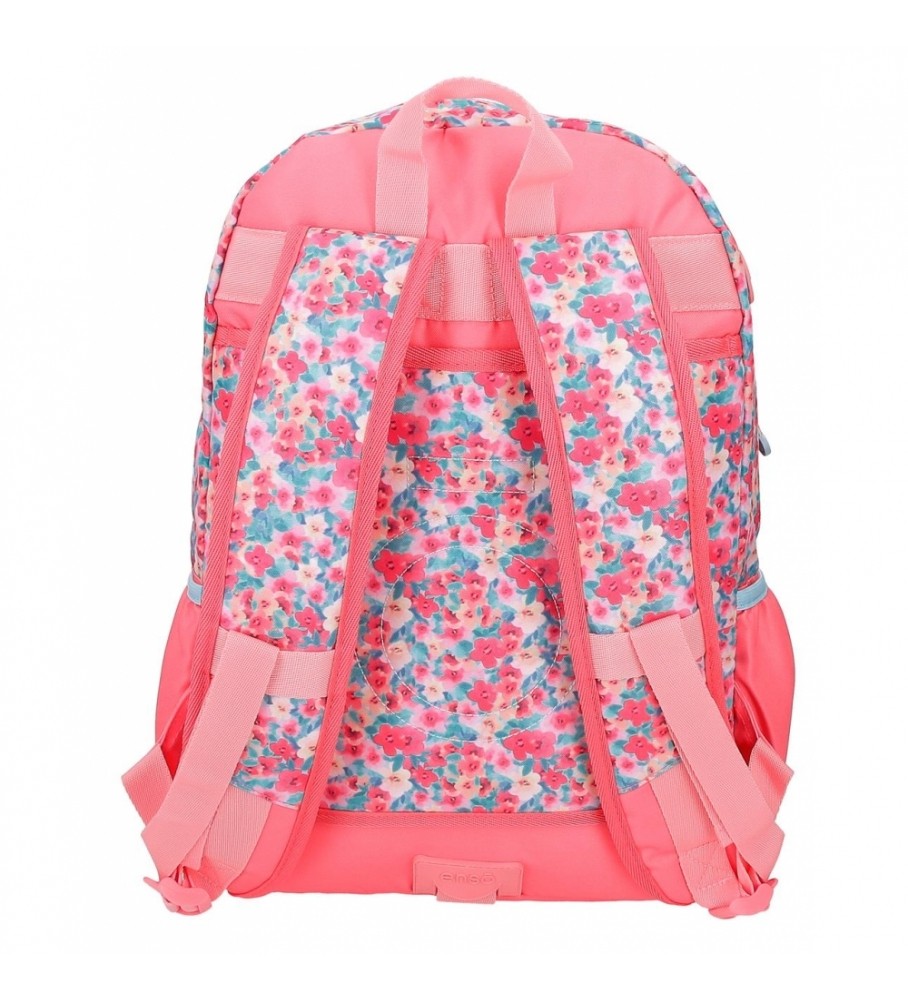 Enso Mochila EnsoTogether Growing doble compartimento adaptable rosa
