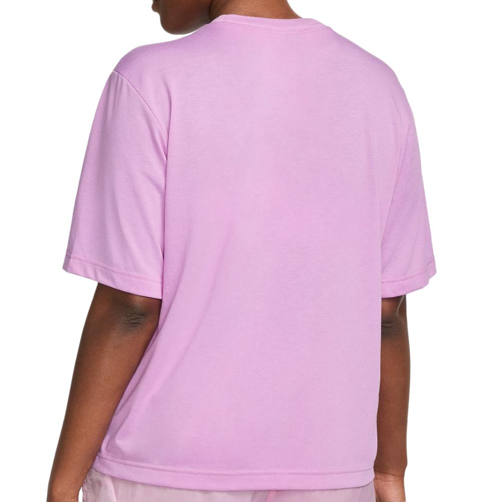 Nike T-shirt de Sport Rose Femme NikeTrail