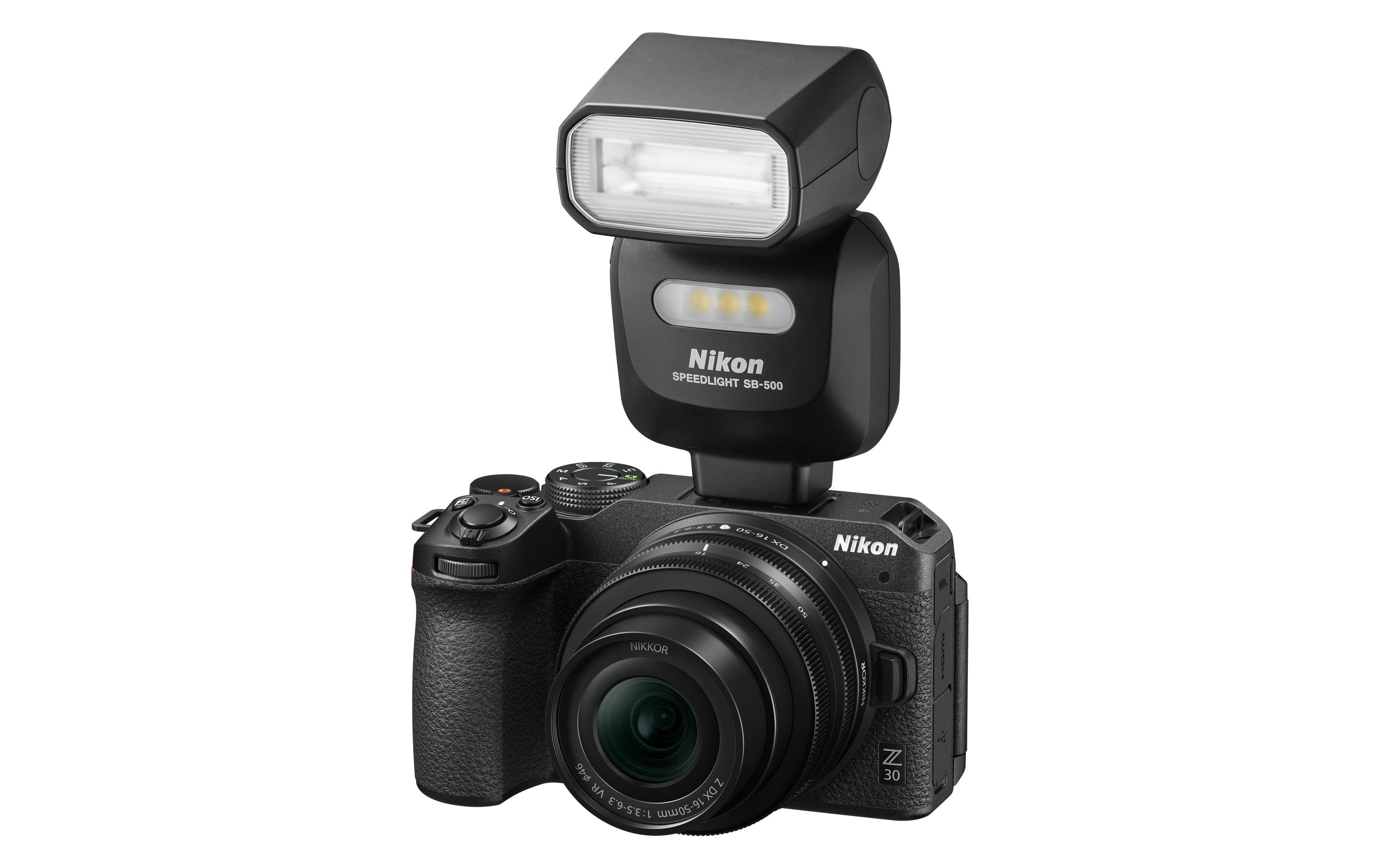 Fotokamera Z30 KIT 16-50<br>Spiegelloser Fotoapparat mit erstklassiger Bildqualität – Die neue Welt des Vloggens