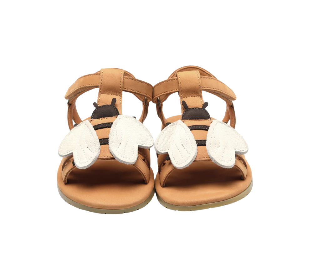Iles Sky Sandals | Bee | Toffee Nubuck