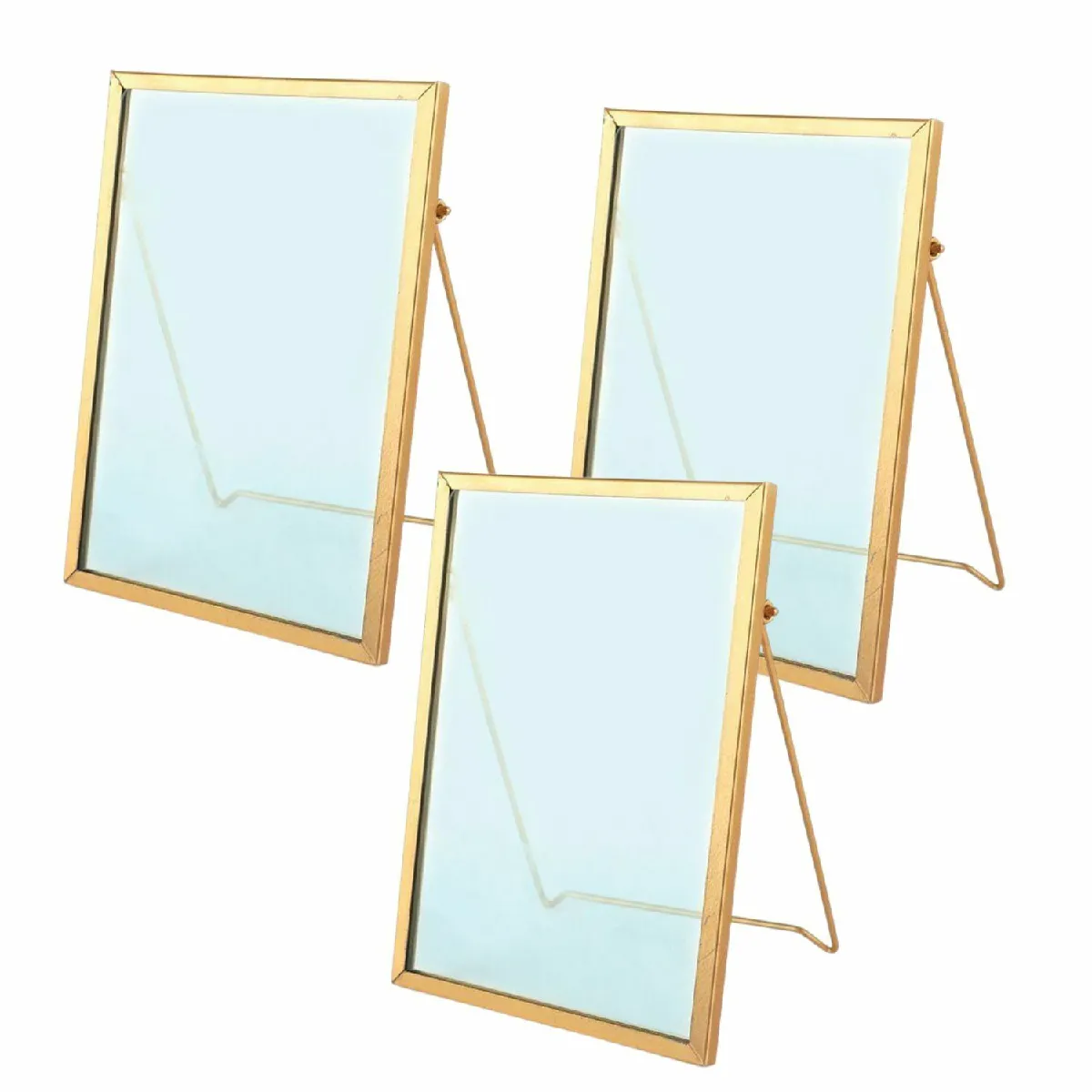 Graines Créatives 3 Cadres en Verre Rectangulaires