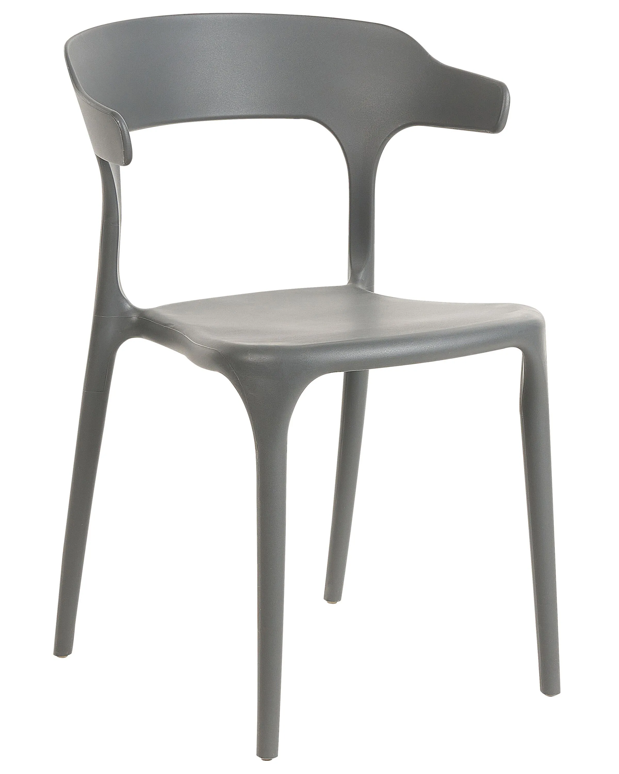 Set van 8 eetkamerstoelen GUBBIO Grijs