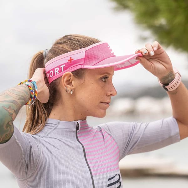 Visière running COMPRESSPORT VISOR ULTRALIGHT PINK