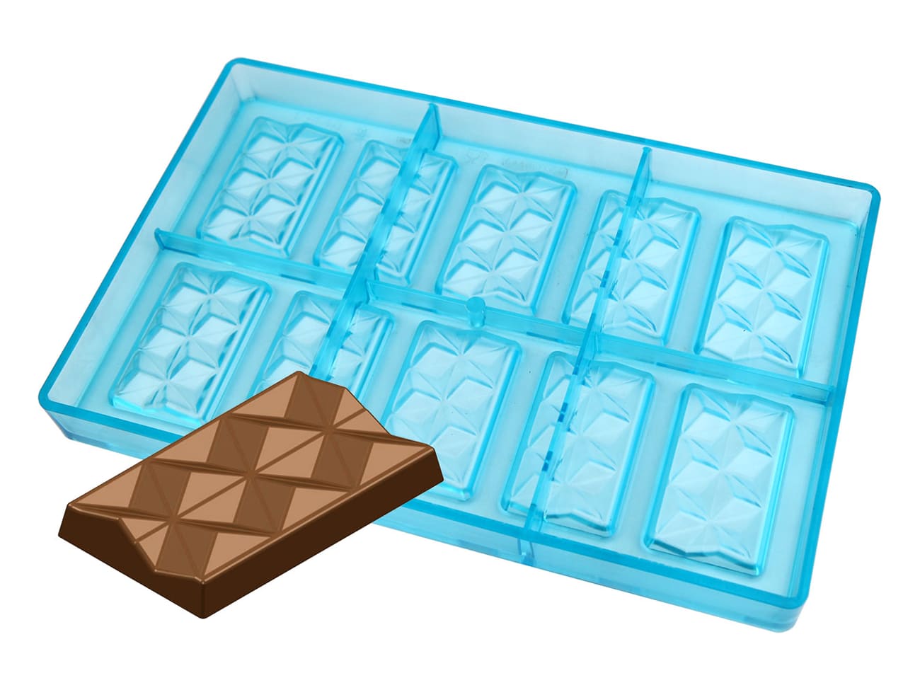 Moule chocolat - Mini-tablettes graphiques