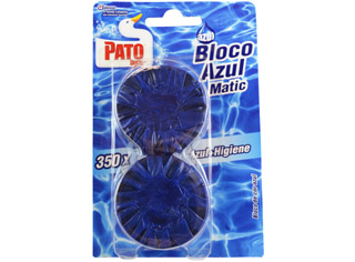 BLOCO PATO SANITÁRIO ÁGUA AZUL 2X50G