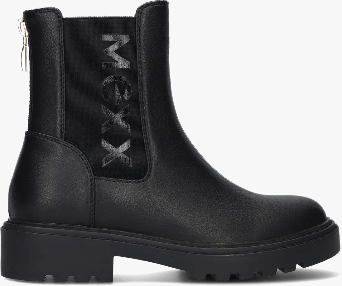 MEXX zwarte mexx chelsea boots malat