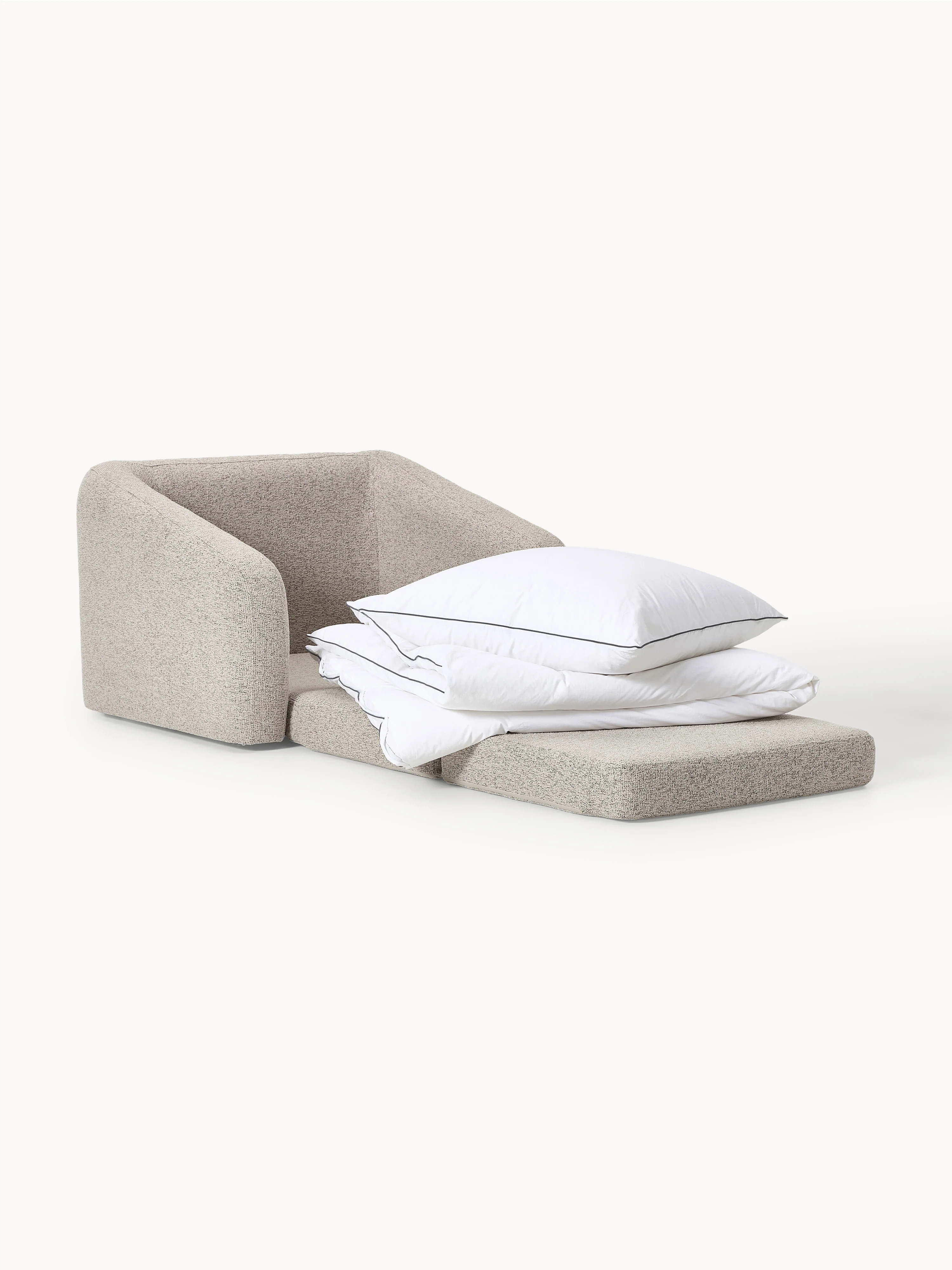 Bouclé slaapbank Eliot
