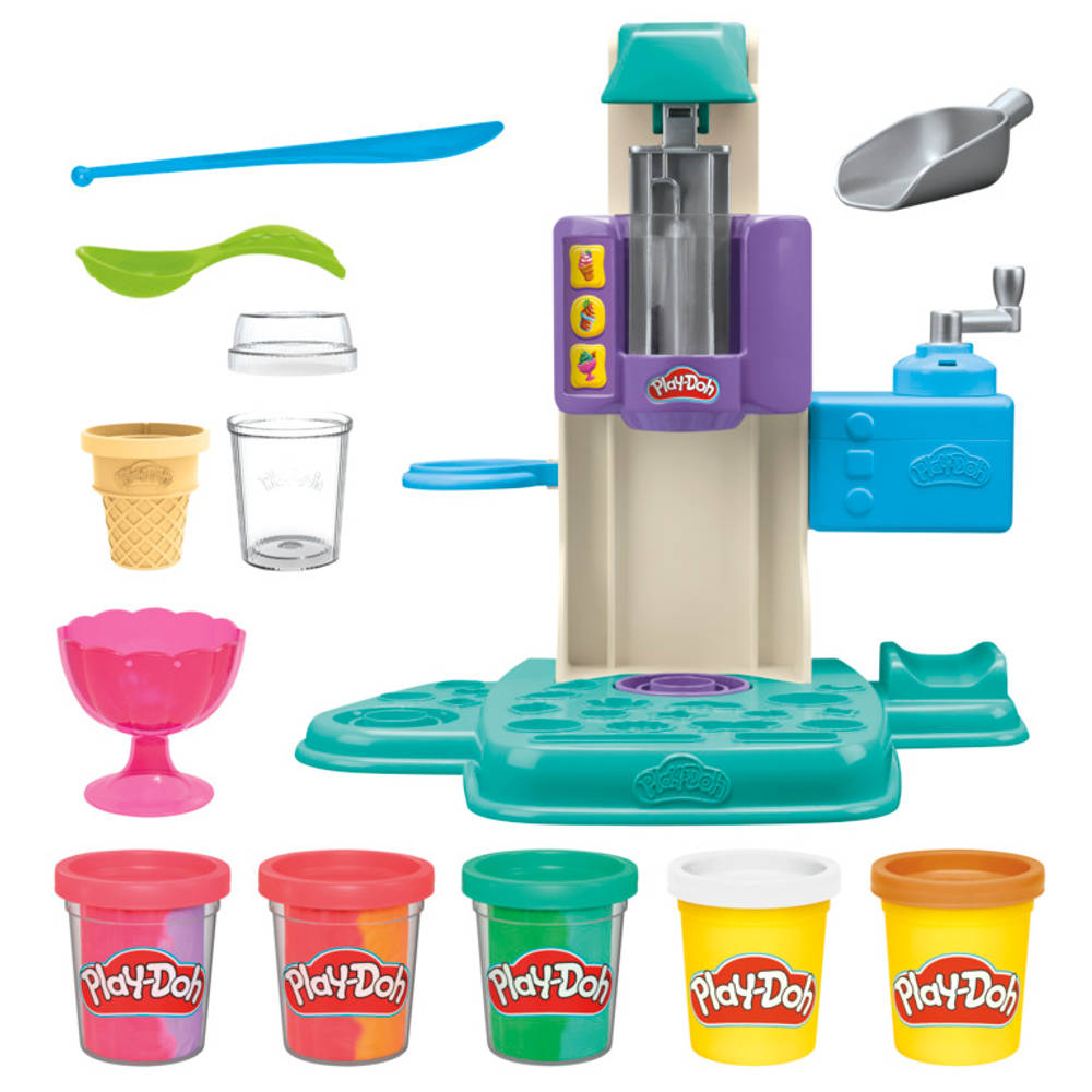 Play-Doh Rainbow Swirl ijsspeelset