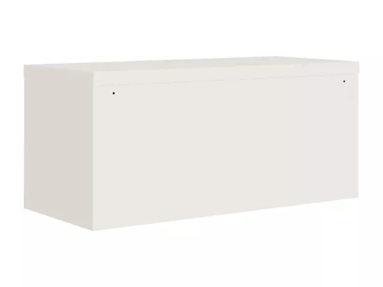 Classeur blanc 90x40x40 cm acier