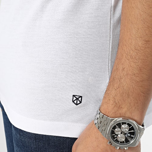 Polo Manches Courtes Luvance Blanc
