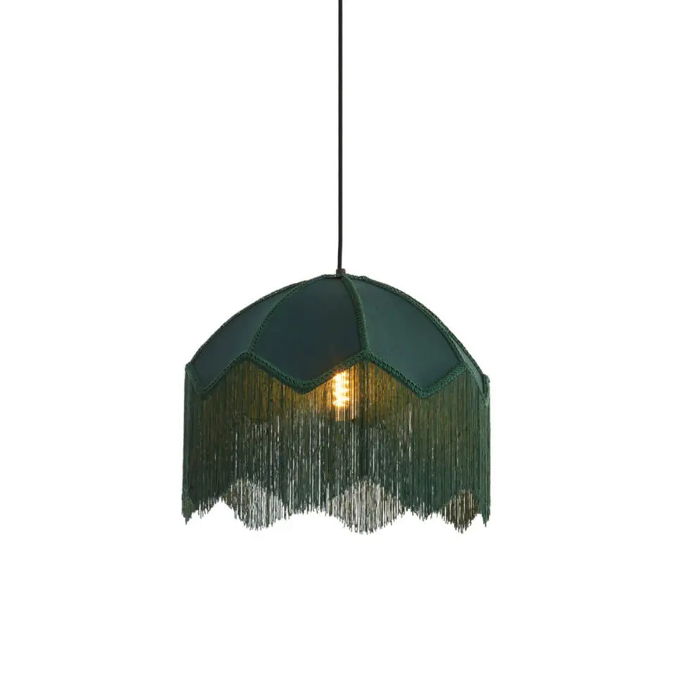 Hanglamp Malacia - Donkergroen - Ø40cm