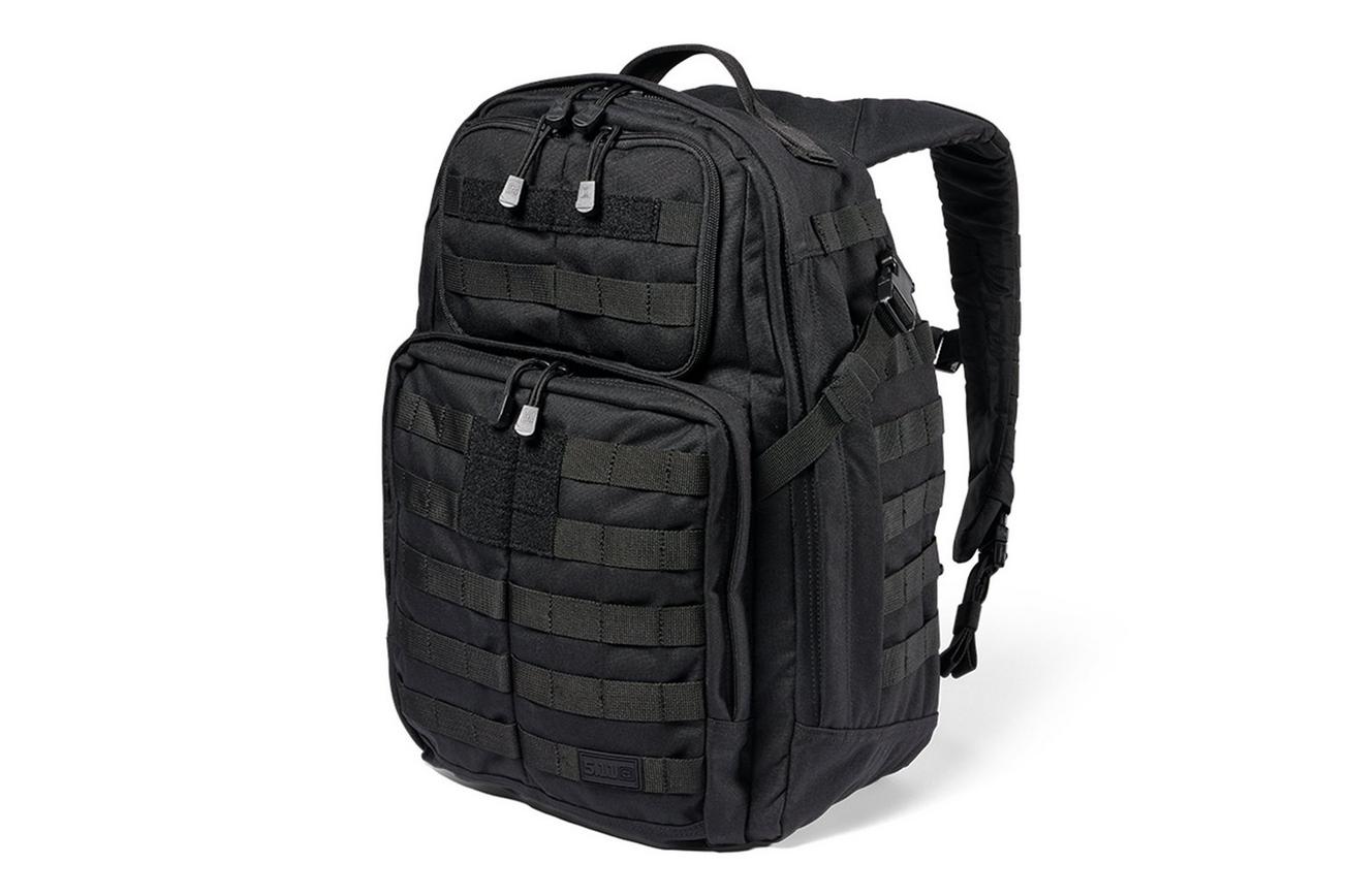 5.11 Rush 24 2.0 Backpack, zwart, rugzak met MOLLE-web
