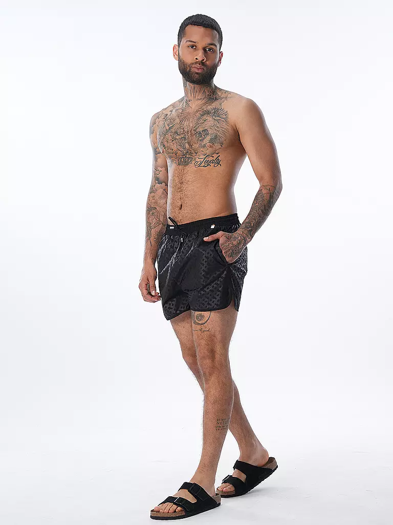 BOSS Badeshorts MONO  schwarz