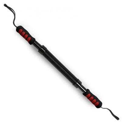 Extensible flexible barre en acier 20 kg de résistance musculation des pectoraux et épaules barre à ressort appareil bras tige avec ressort 01_0000059