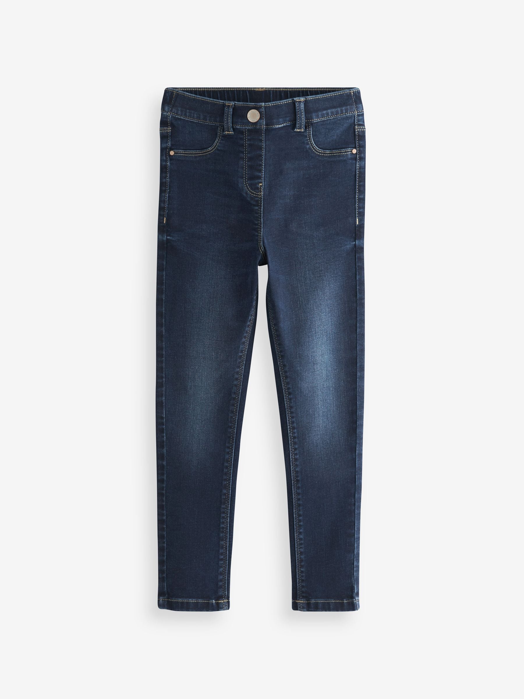Donkerblauw - Stretchleggings (3-16 jr)