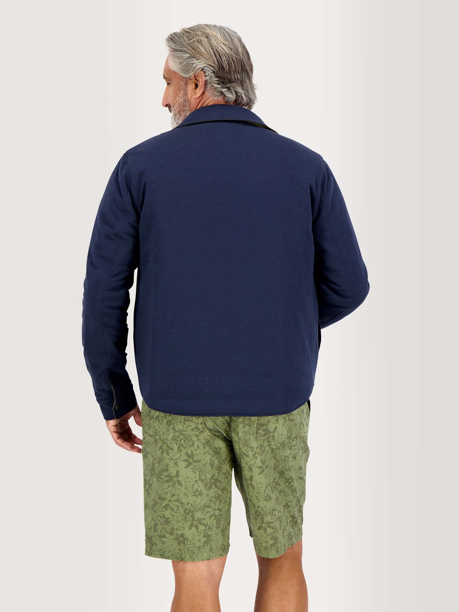 Veste Homme Reversible 4 poches Marine et Kaki