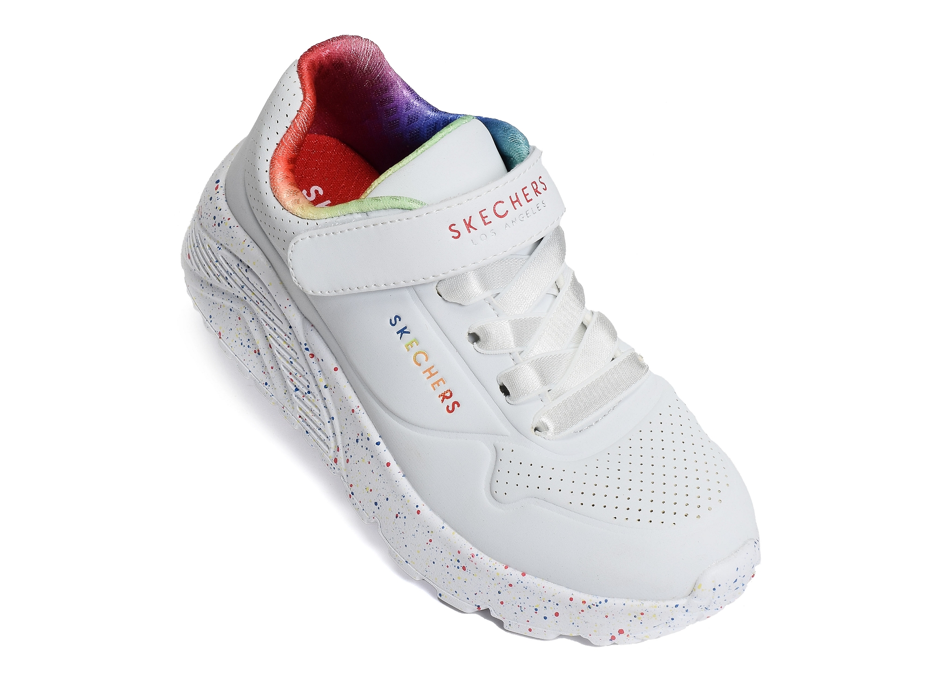 Uno lite rainbow blanc