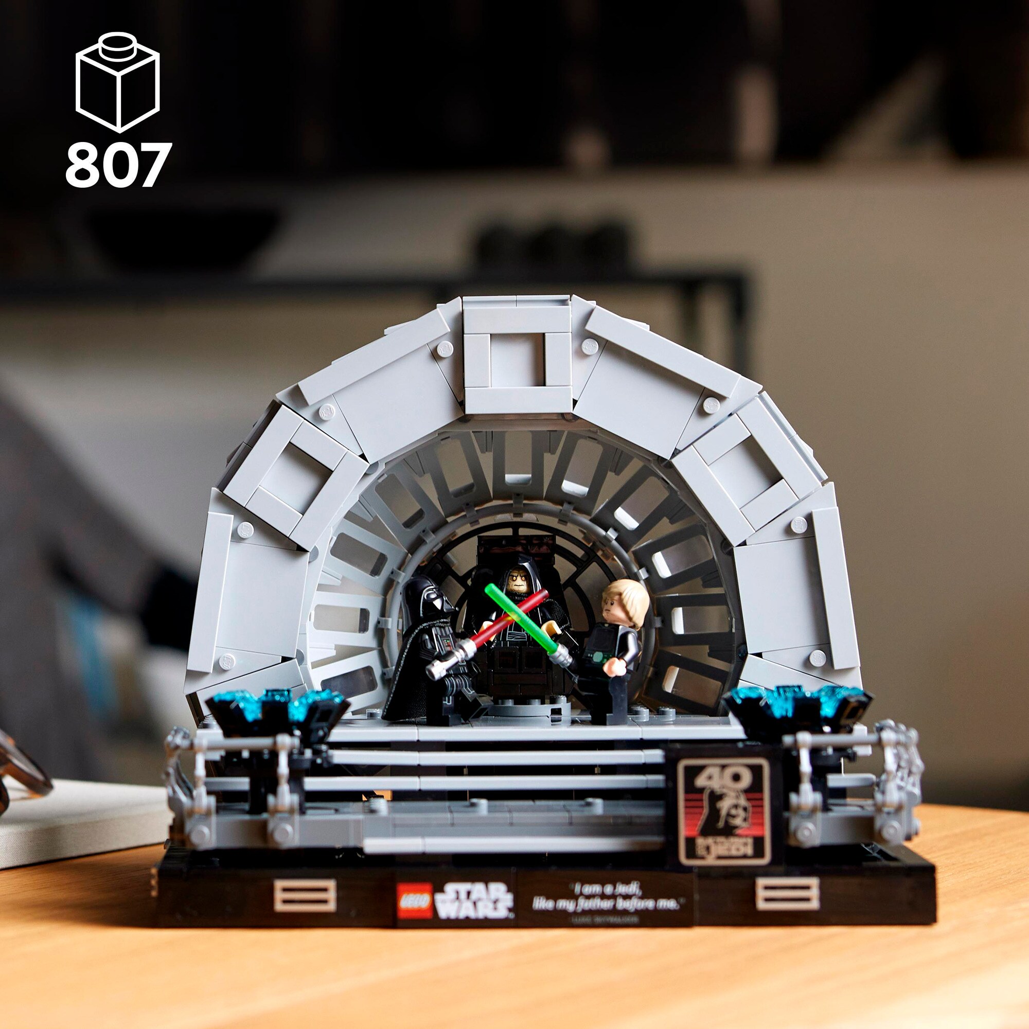 LEGO Konstruktionsspielzeug Star Wars Thronsaal des Imperators - Diorama
