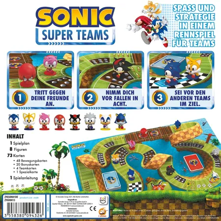 Asmodee Zygomatic Sonic Super Teams