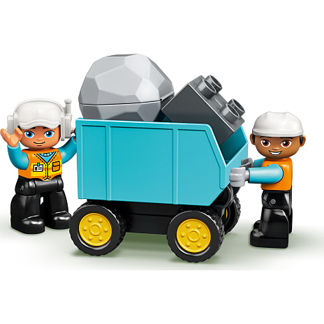 LEGO DUPLO Town Lastbil og gravemaskine på larvefødder 10931