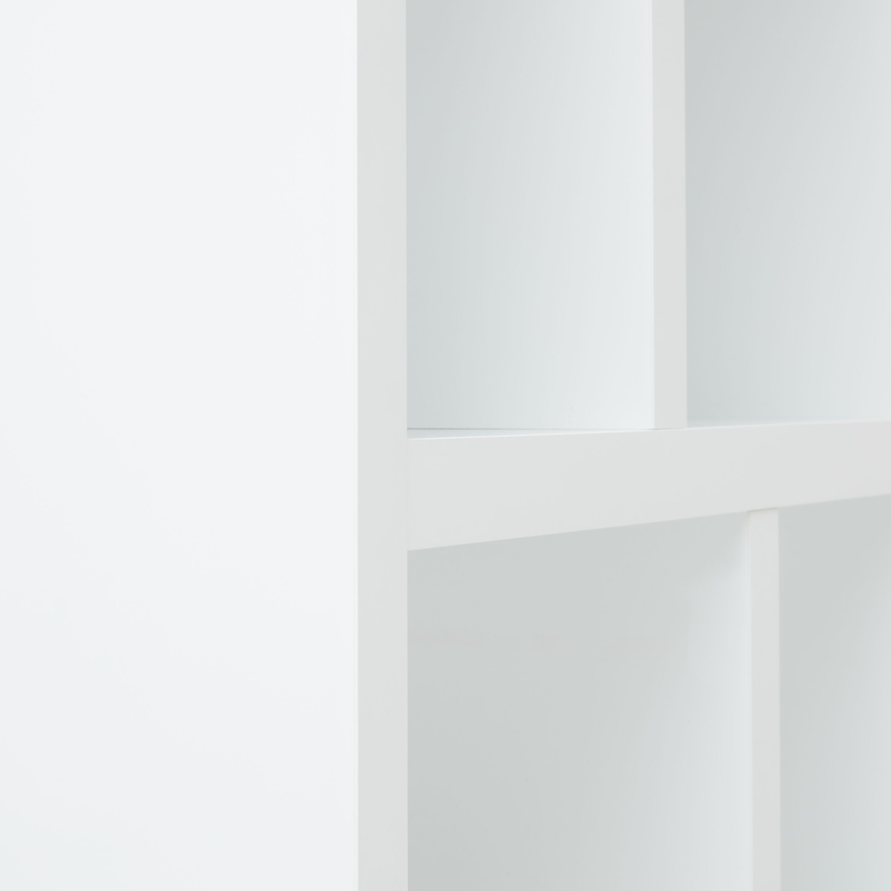 INDUS Regal - Weiss / B: 70.0 cm x T: 34.0 cm x H: 159.0 cm