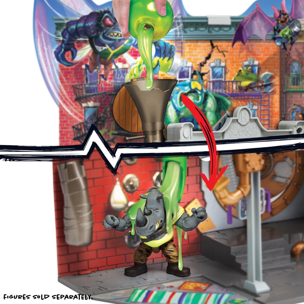 Teenage Mutant Ninja Turtles: Mutant Mayhem Kanalisationsversteck-Spielset