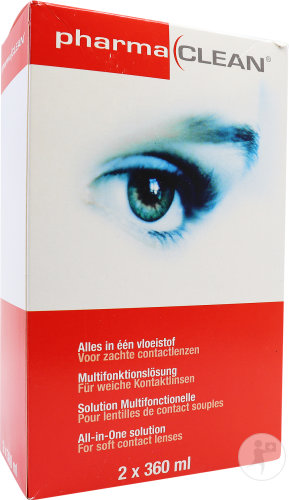 Pharmaclean Solution Multifonctions 3 Mois Flacon 2x360ml + Etui Gratuit