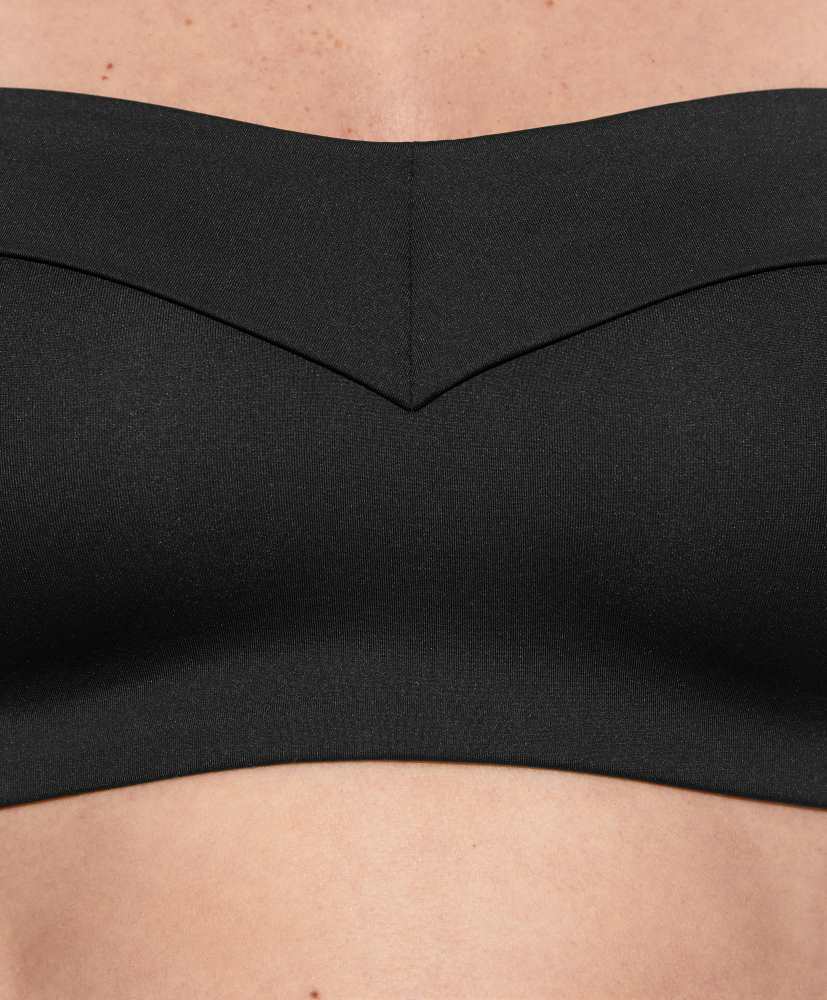 Top de biquíni estilo bandeau