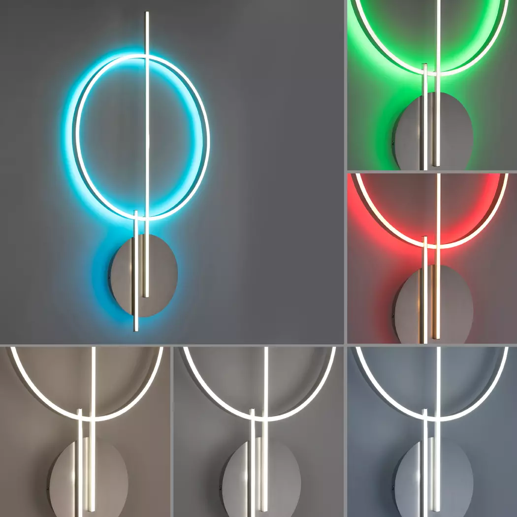 LED-Deckenleuchte Q-Arkoa