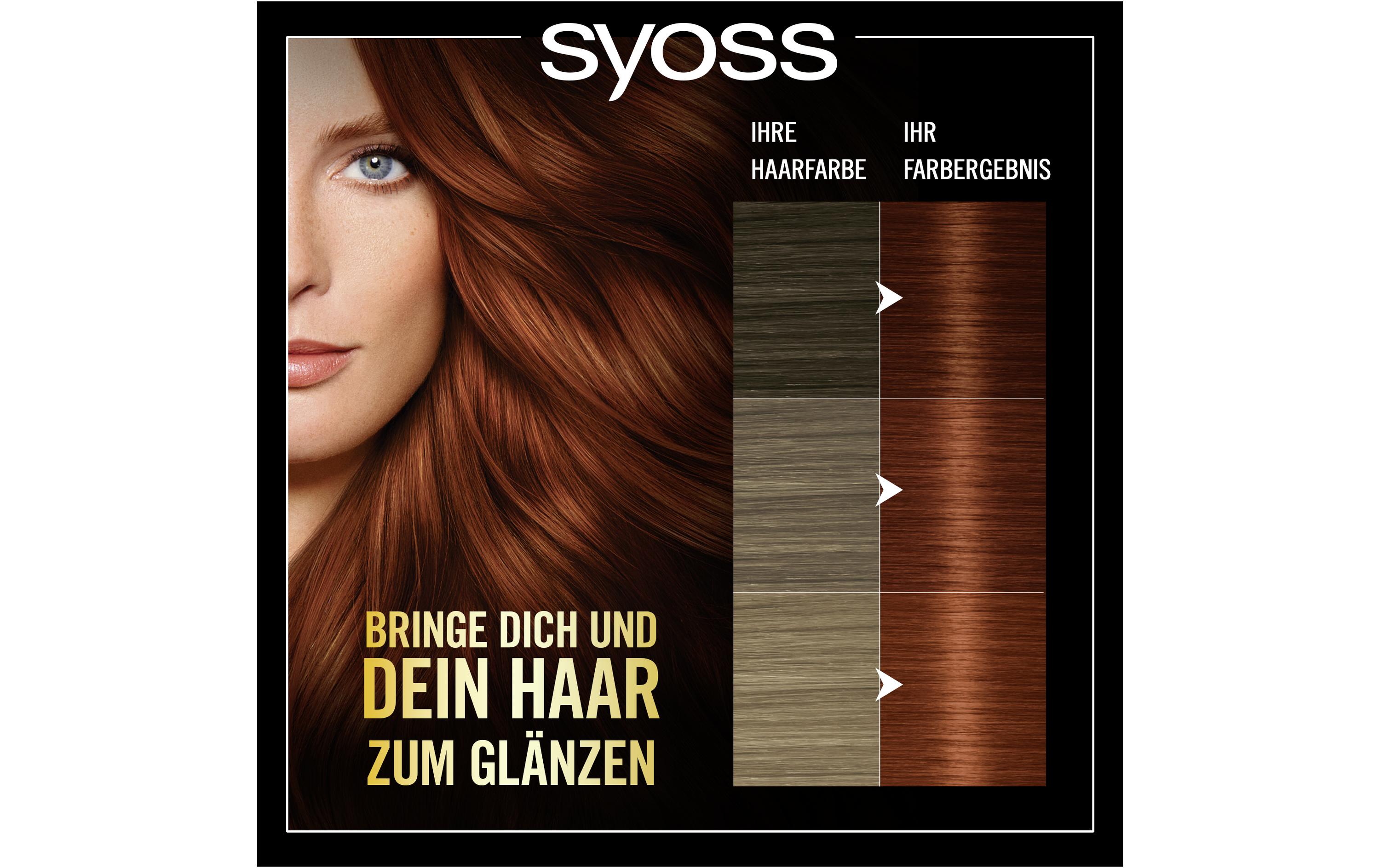 Haarcoloration Oleo Intense 5-77 Glänzendes KupferrotDauerhafte Haarfarbe mit pflegenden Ölen