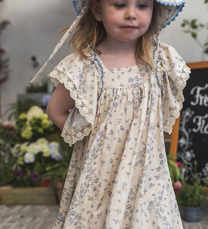 That's Mine Kleid - Celina - Viskose/Leinen - Streusel Hearts Sc