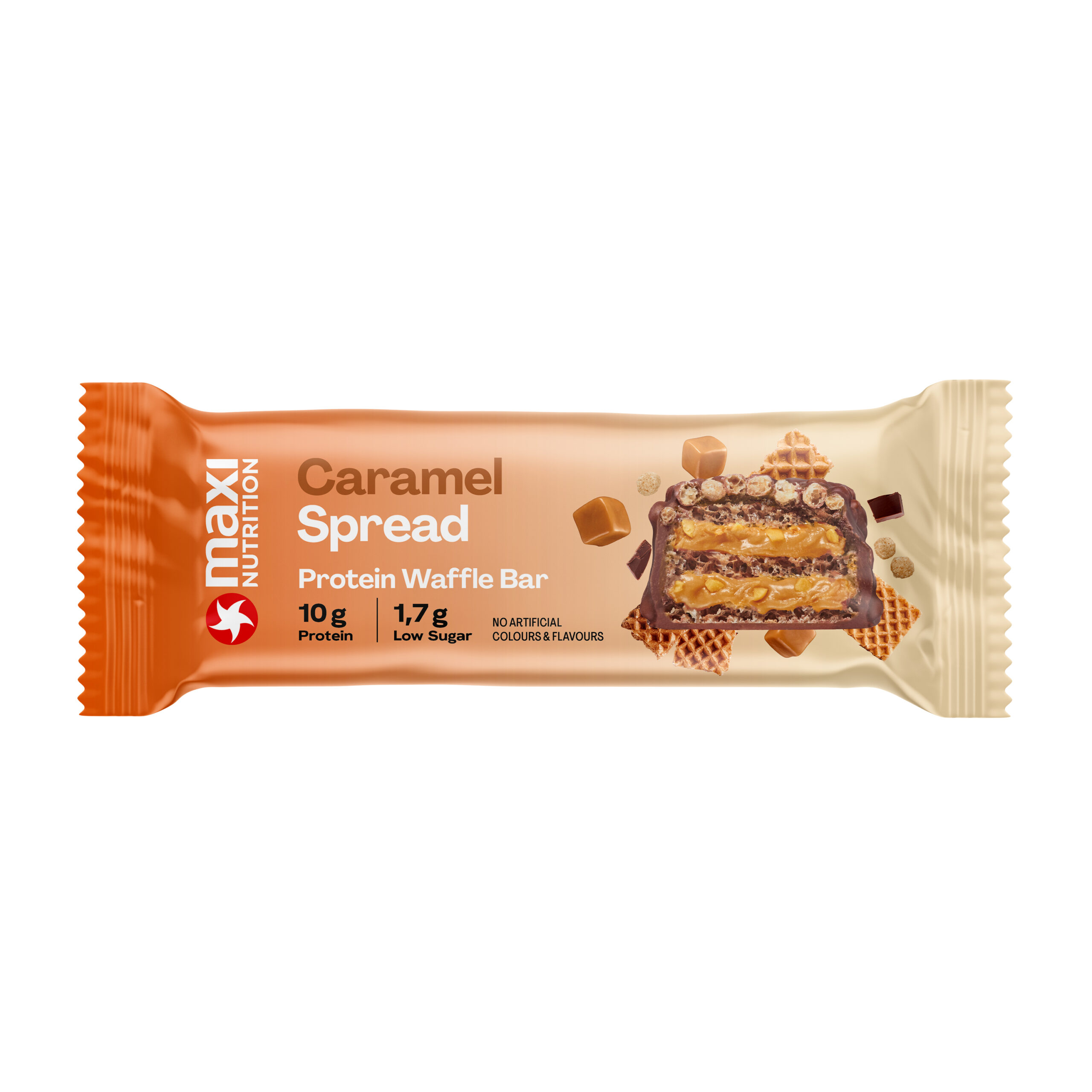 Maxi Nutrition Waffle Protein Bar Karamel (40 gr)