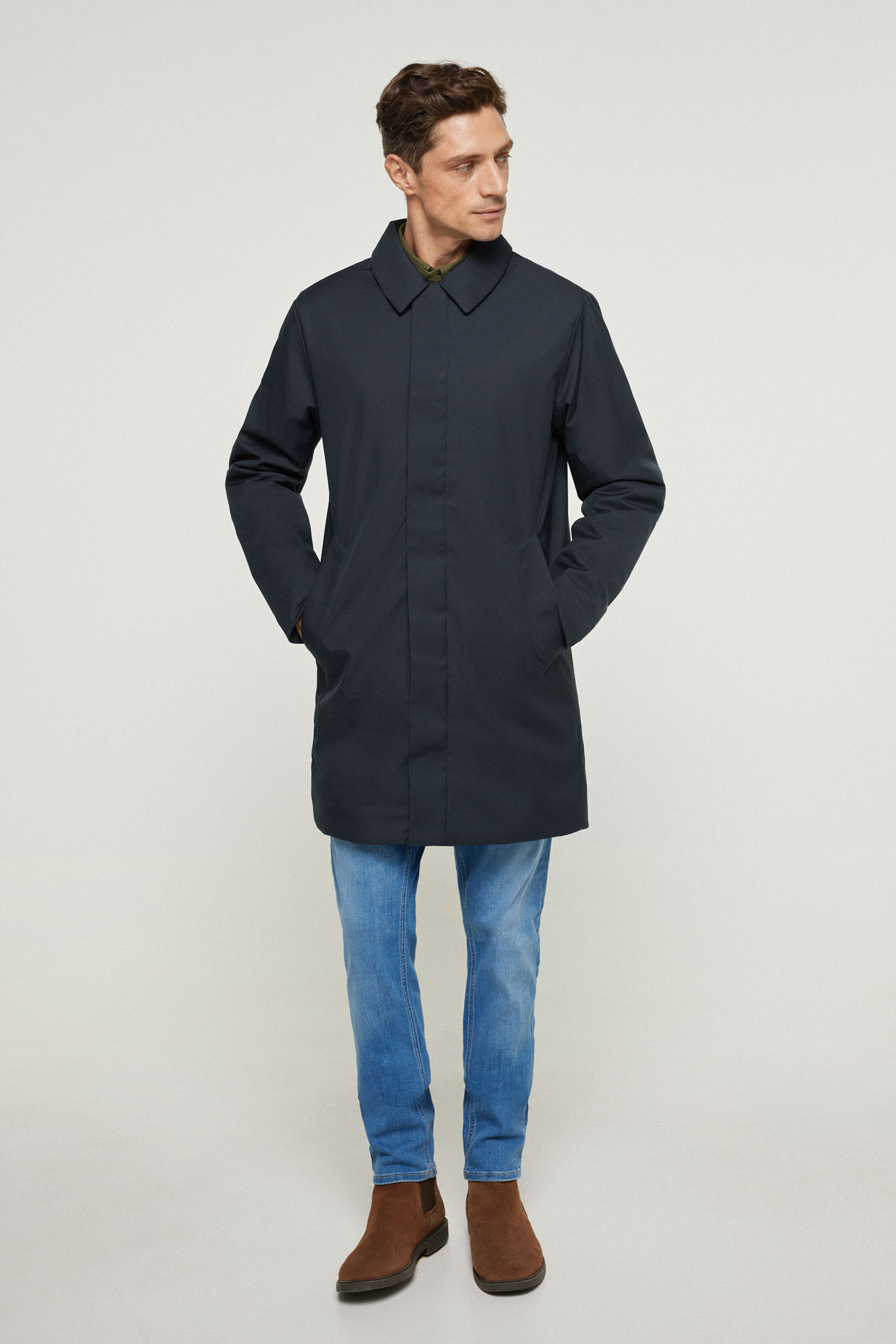 Trench coat clássico