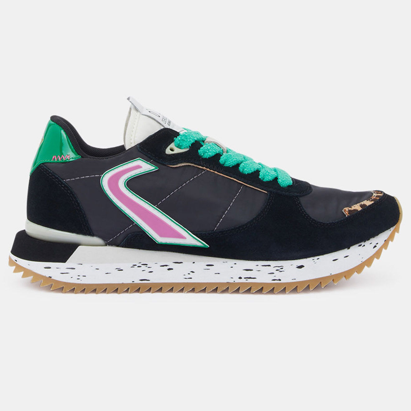 Zero 105 Baskets Running noir/vert