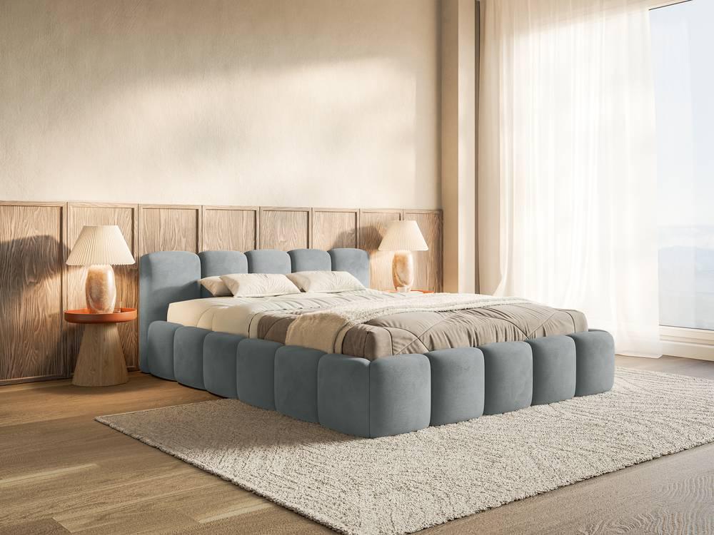 NADUVI Collection Bedframe Chloe laag 180 x 200 cm velvet